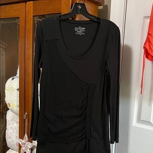 Neon Buddha Black Long Sleeve Top